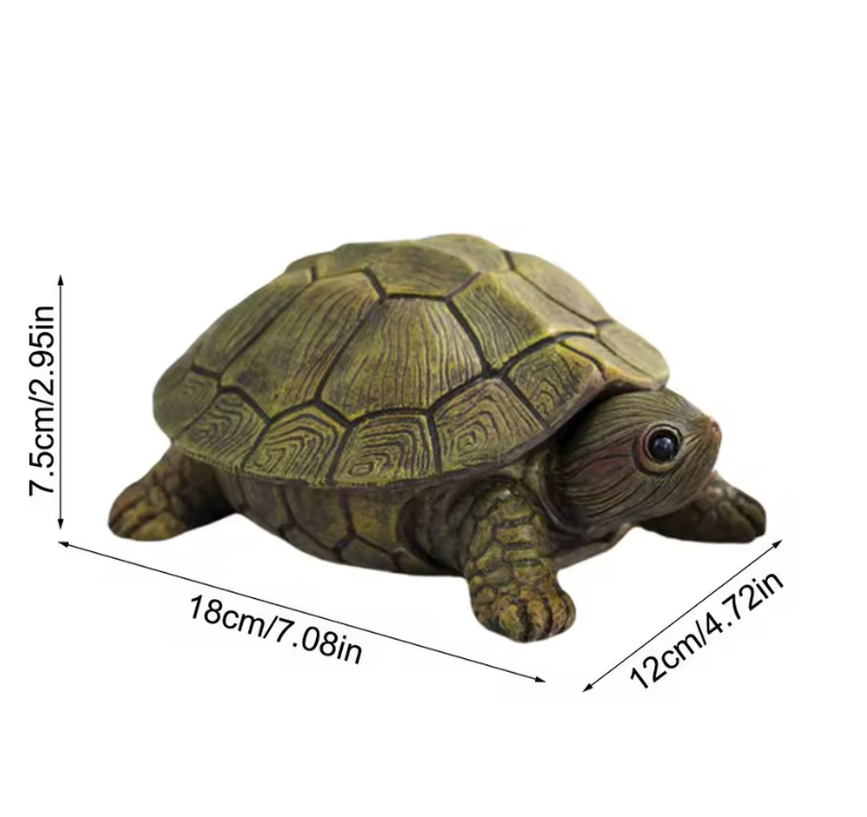 Jewelry Box Turtle Figurine