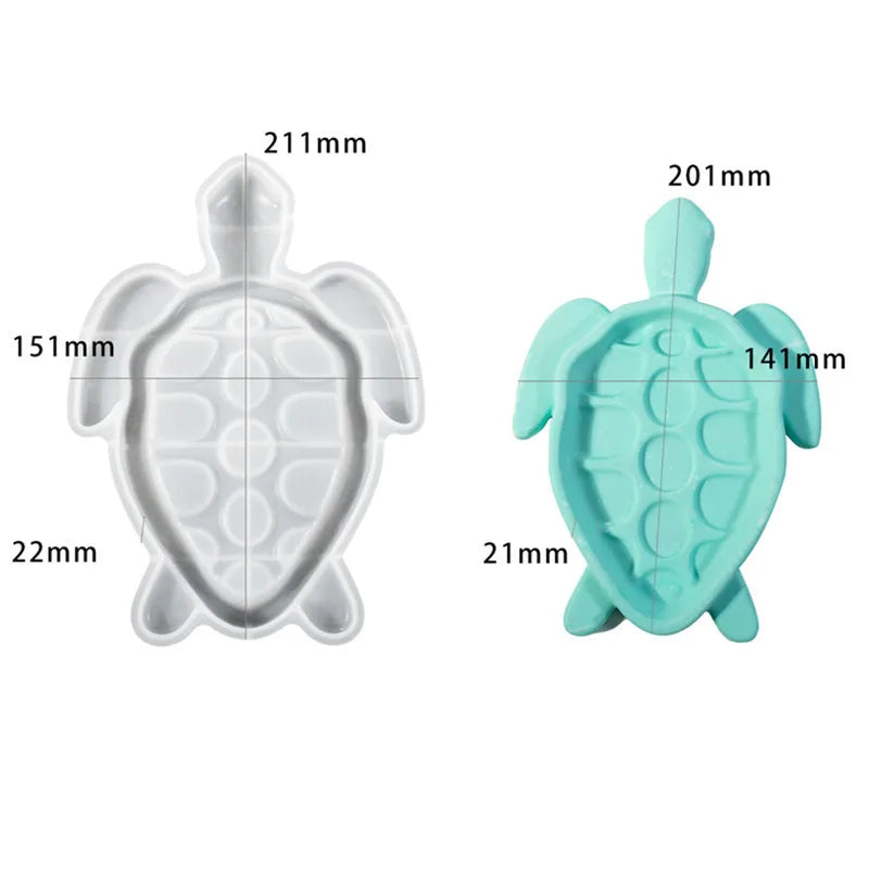 DIY Turtle Plate Silicone Mold