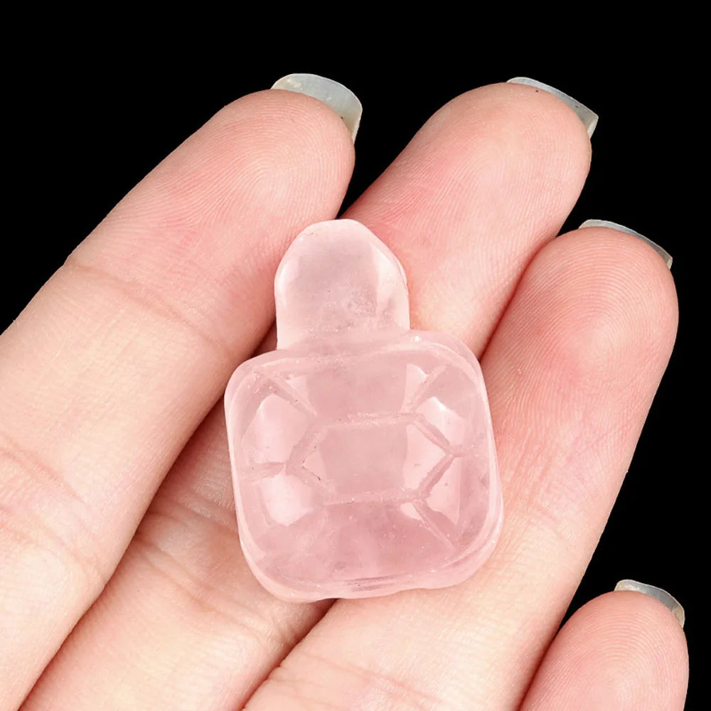 Natural Stone Turtle Ornament