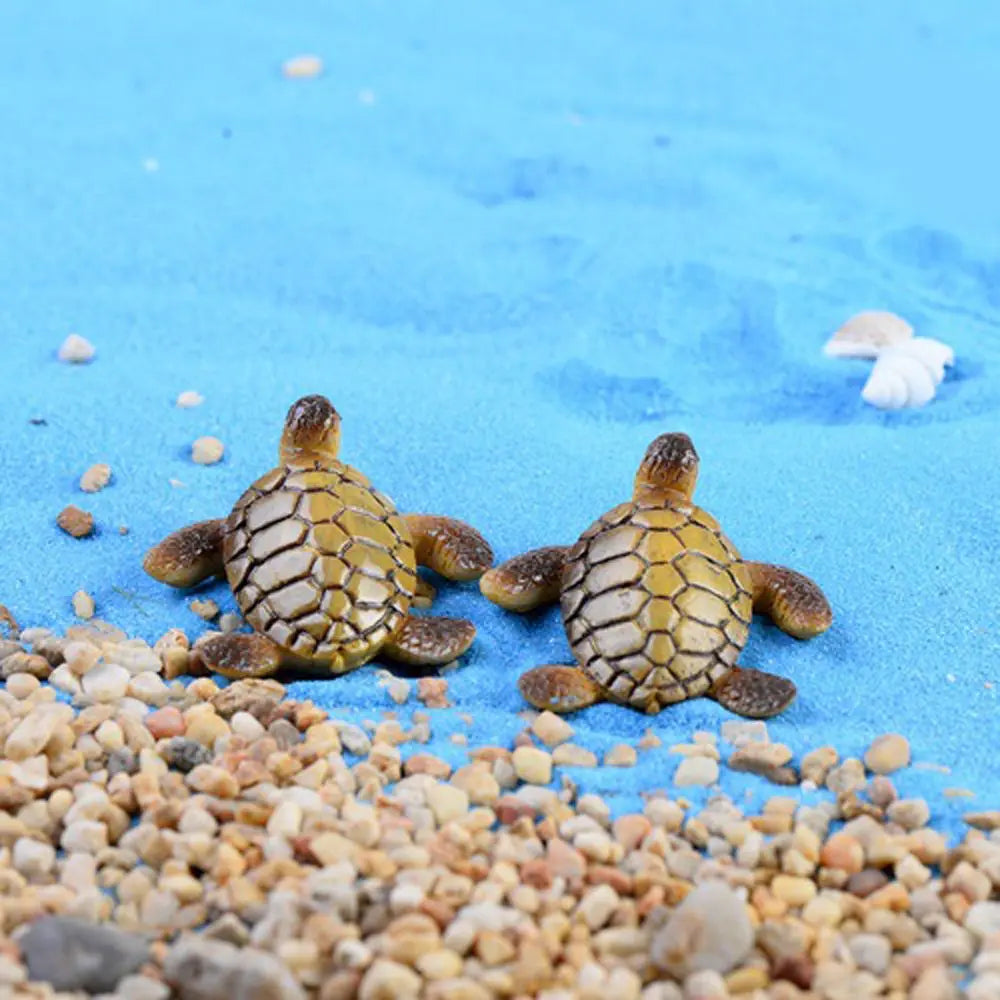 Mini Sea Turtle Figurines
