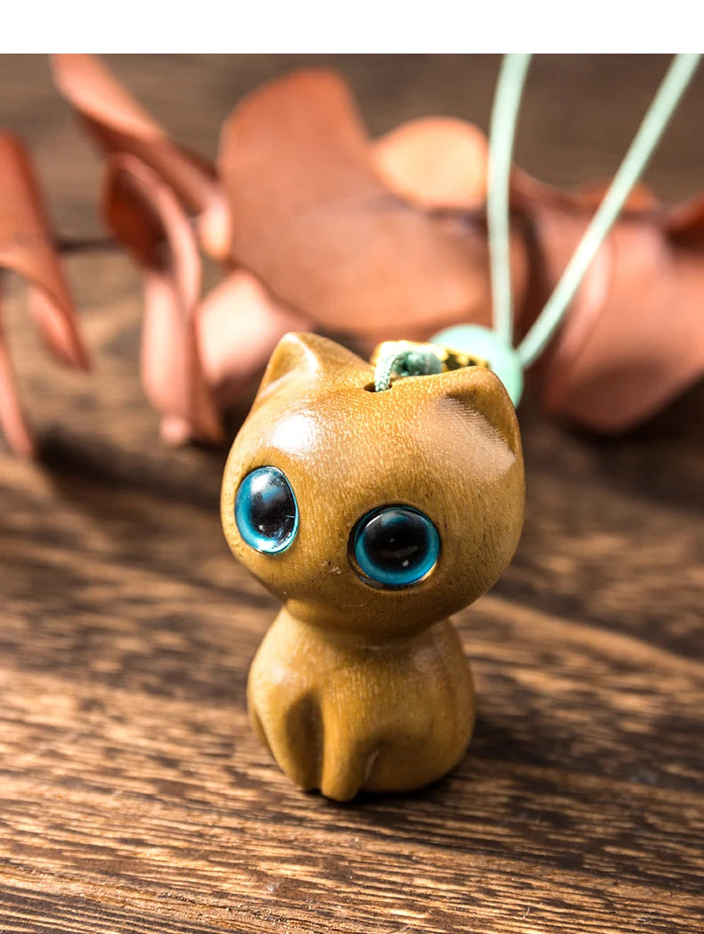 Carved Whiskers Keychain